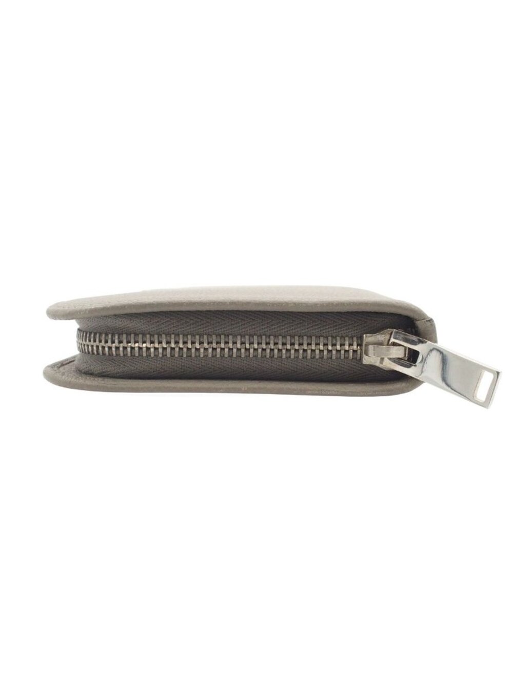 Saint Laurent Classic Full Zip Wallet Greige Leather Zip Around - Picture 4 of 9